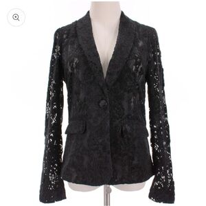 NWOT Cami NYC Alpana Black Lace Blazer